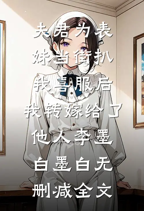 夫君为表妹当街扒我喜服后，我转嫁给了他人李墨白墨白无删减全文
