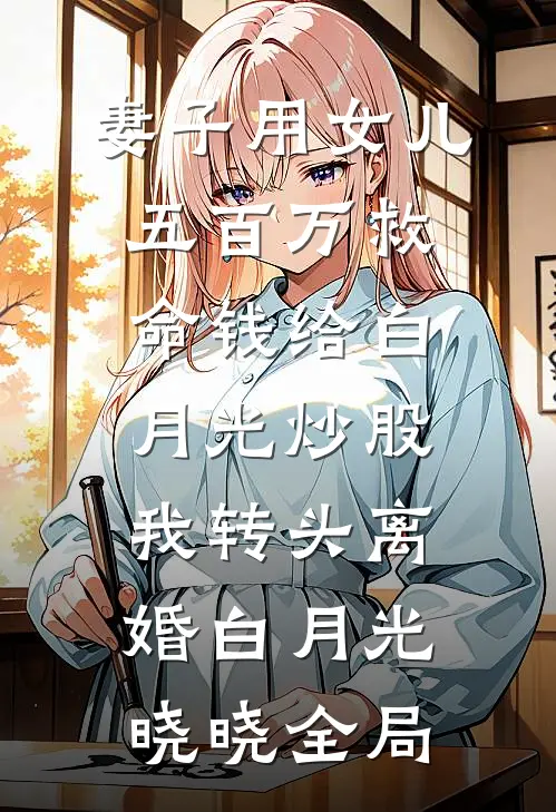 妻子用女儿五百万救命钱给白月光炒股，我转头离婚白月光晓晓全局