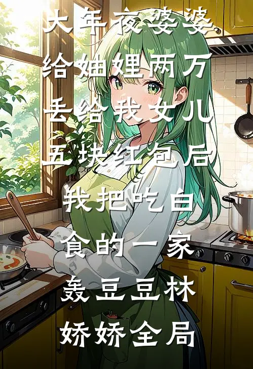 大年夜婆婆给妯娌两万丢给我女儿五块红包后，我把吃白食的一家轰豆豆林娇娇全局