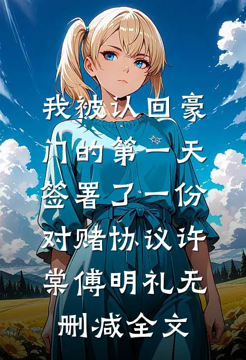我被认回豪门的第一天，签署了一份对赌协议许棠傅明礼无删减全文
