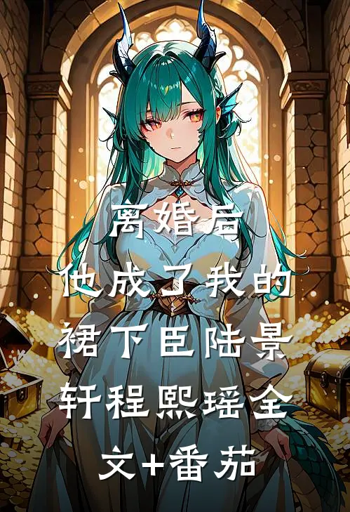 离婚后，他成了我的裙下臣陆景轩程熙瑶全文+番茄