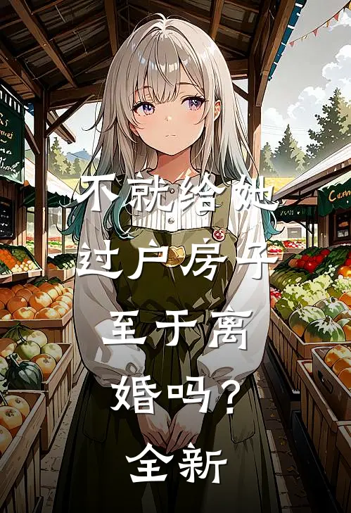 不就给她过户房子，至于离婚吗？全新