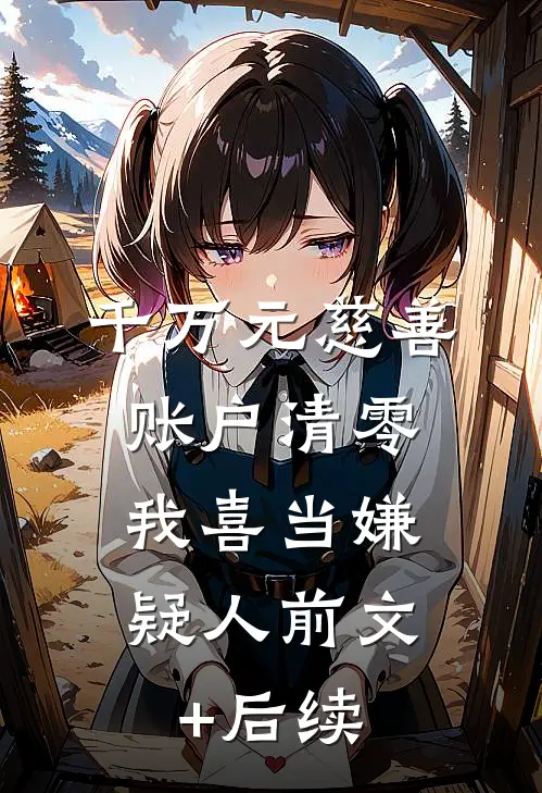 千万元慈善账户清零，我喜当嫌疑人前文+后续