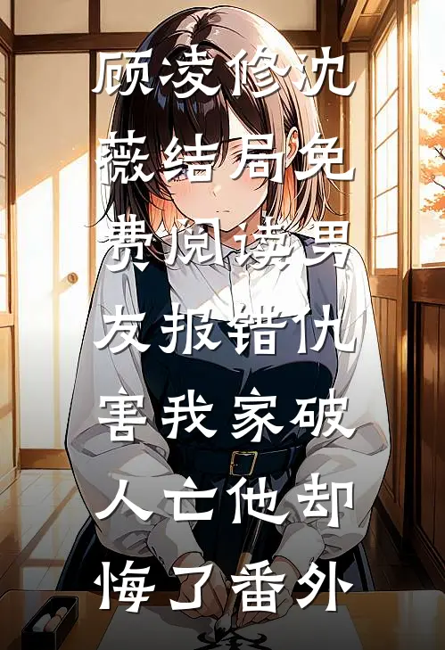 顾凌修沈薇结局免费阅读男友报错仇，害我家破人亡他却悔了番外