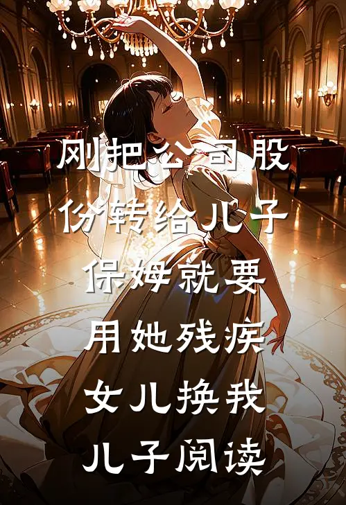 刚把公司股份转给儿子，保姆就要用她残疾女儿换我儿子阅读