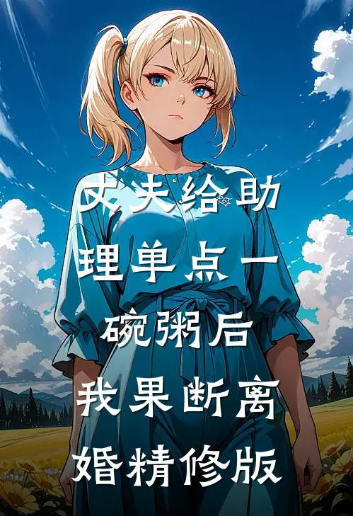 丈夫给助理单点一碗粥后，我果断离婚精修版