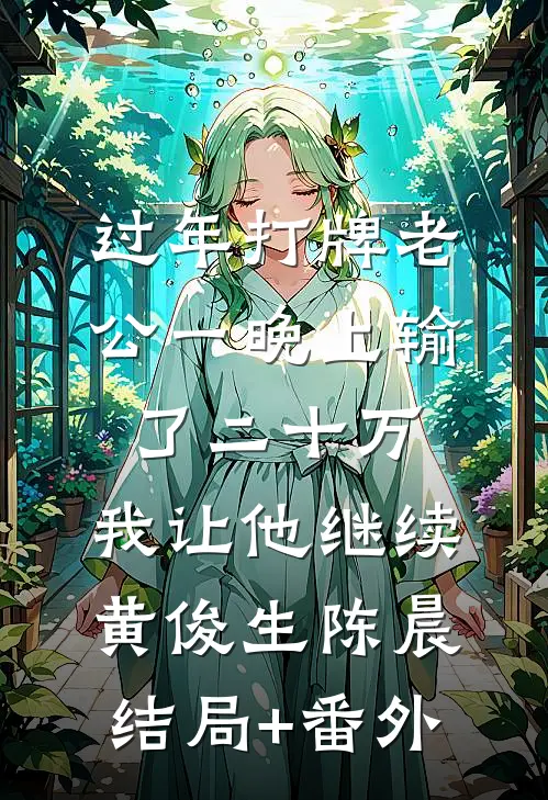 过年打牌老公一晚上输了二十万，我让他继续黄俊生陈晨结局+番外