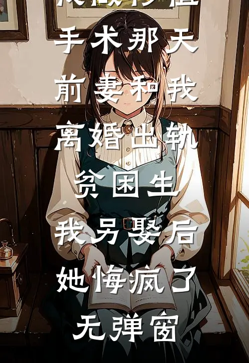 我做移植手术那天，前妻和我离婚出轨贫困生，我另娶后她悔疯了无弹窗