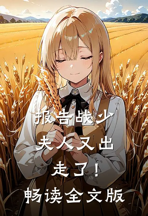 报告战少，夫人又出走了！畅读全文版