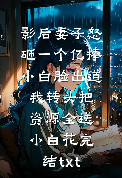 影后妻子怒砸一个亿捧小白脸出道，我转头把资源全送小白花完结txt