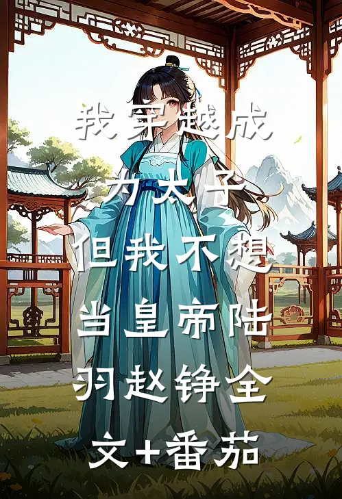 我穿越成为太子，但我不想当皇帝陆羽赵铮全文+番茄