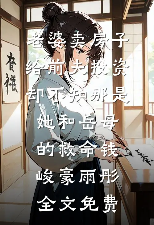 老婆卖房子给前夫投资，却不知那是她和岳母的救命钱峻豪雨彤全文免费