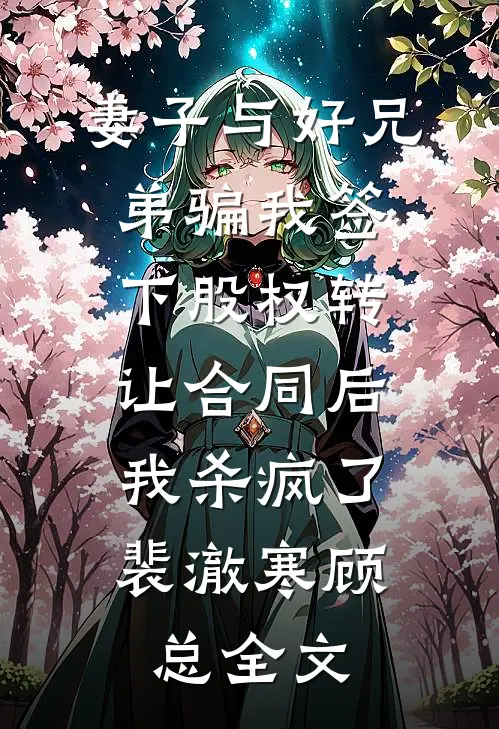 妻子与好兄弟骗我签下股权转让合同后，我杀疯了裴澈寒顾总全文