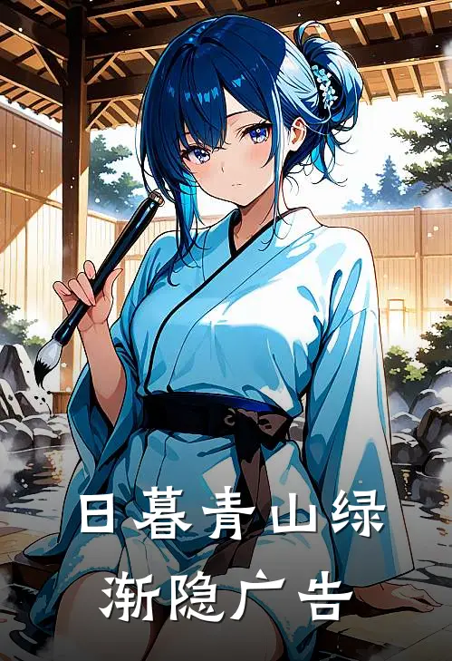 日暮青山绿渐隐广告