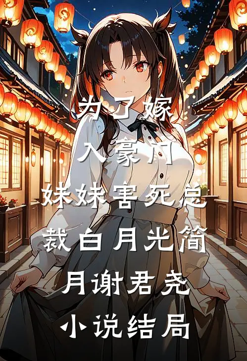 为了嫁入豪门，妹妹害死总裁白月光简月谢君尧小说结局