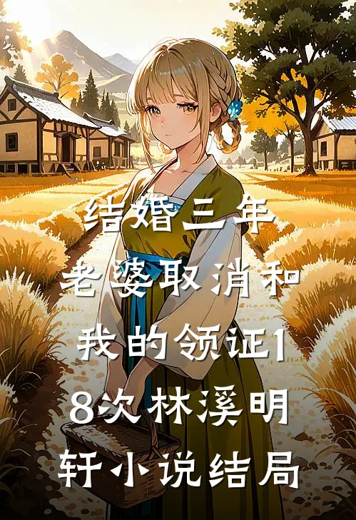 结婚三年，老婆取消和我的领证18次林溪明轩小说结局
