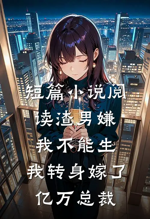 短篇小说阅读渣男嫌我不能生，我转身嫁了亿万总裁
