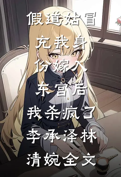 假道姑冒充我身份嫁入东宫后，我杀疯了李承泽林清婉全文