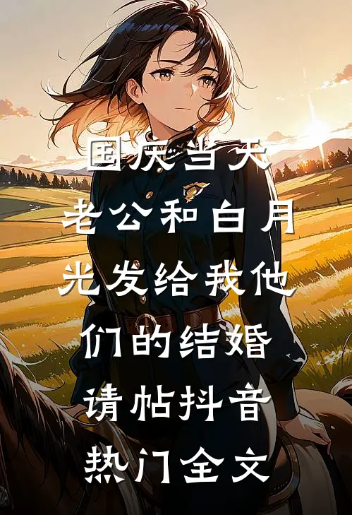 国庆当天，老公和白月光发给我他们的结婚请帖抖音热门全文