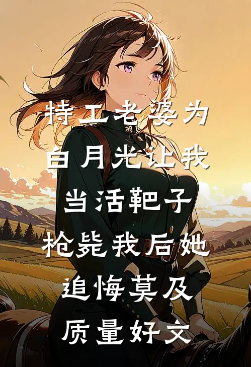 特工老婆为白月光让我当活靶子，枪毙我后她追悔莫及质量好文