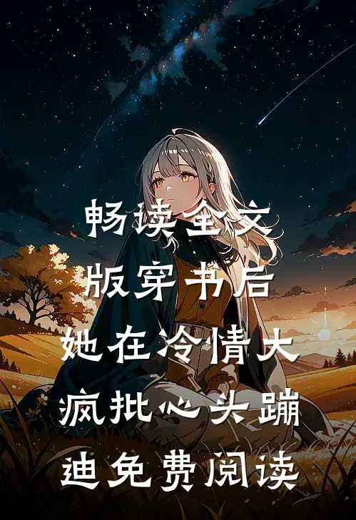 畅读全文版穿书后,她在冷情大疯批心头蹦迪免费阅读