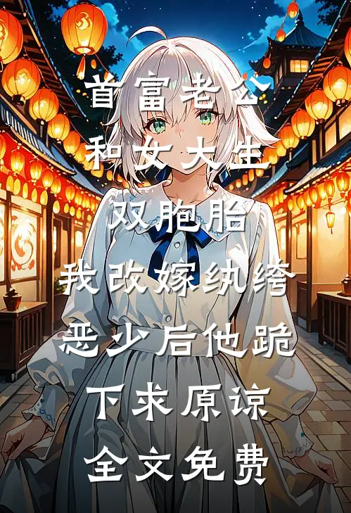 首富老公和女大生双胞胎，我改嫁纨绔恶少后他跪下求原谅全文免费