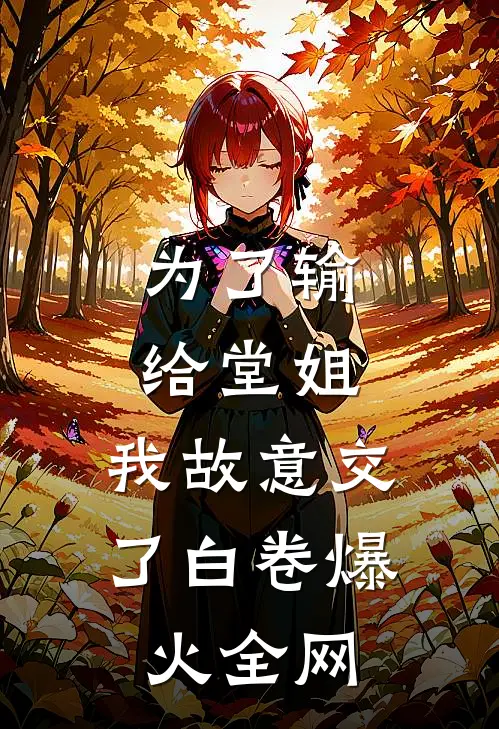 为了输给堂姐，我故意交了白卷爆火全网