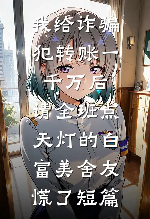 我给诈骗犯转账一千万后，请全班点天灯的白富美舍友慌了短篇