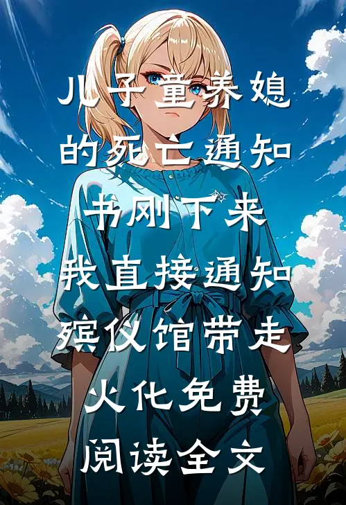 儿子童养媳的死亡通知书刚下来，我直接通知殡仪馆带走火化免费阅读全文