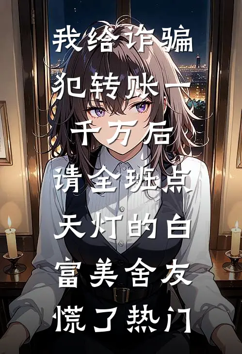 我给诈骗犯转账一千万后，请全班点天灯的白富美舍友慌了热门