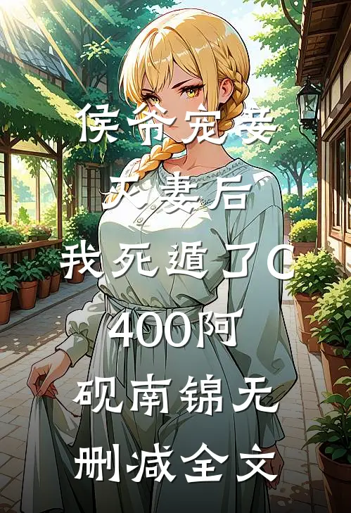 侯爷宠妾灭妻后，我死遁了C400阿砚南锦无删减全文