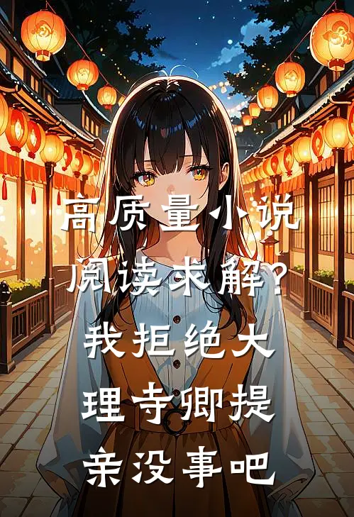 高质量小说阅读求解？我拒绝大理寺卿提亲没事吧