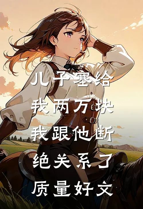 儿子塞给我两万块，我跟他断绝关系了质量好文