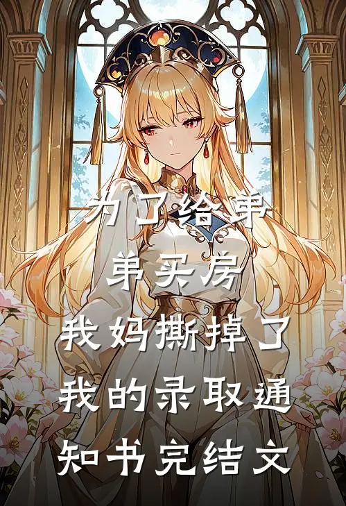 为了给弟弟买房，我妈撕掉了我的录取通知书完结文
