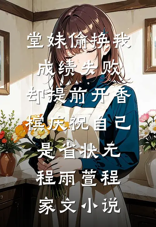堂妹偷换我成绩失败，却提前开香槟庆祝自己是省状元程雨萱程家文小说