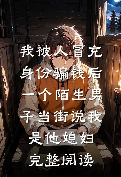 我被人冒充身份骗钱后，一个陌生男子当街说我是他媳妇完整阅读