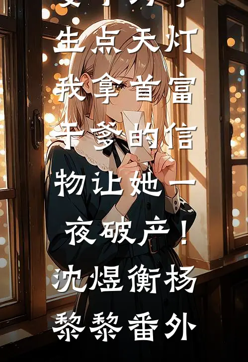 妻子为学生点天灯，我拿首富干爹的信物让她一夜破产！沈煜衡杨黎黎 番外