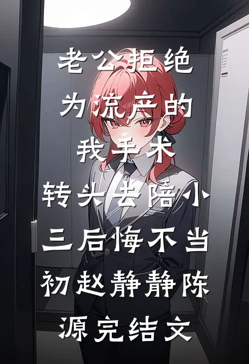 老公拒绝为流产的我手术，转头去陪小三后悔不当初赵静静陈源完结文