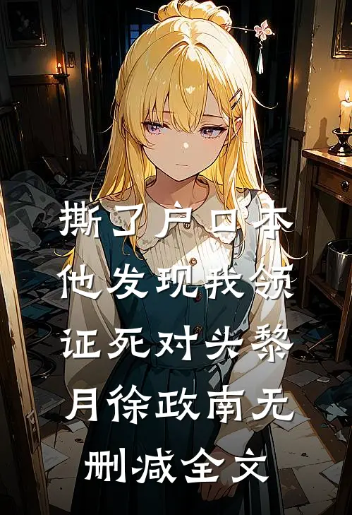 撕了户口本，他发现我领证死对头黎月徐政南无删减全文