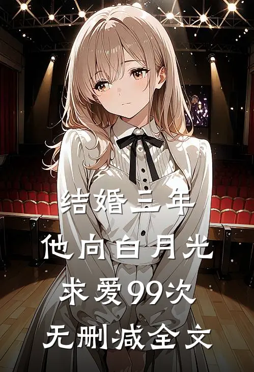 结婚三年，他向白月光求爱99次无删减全文