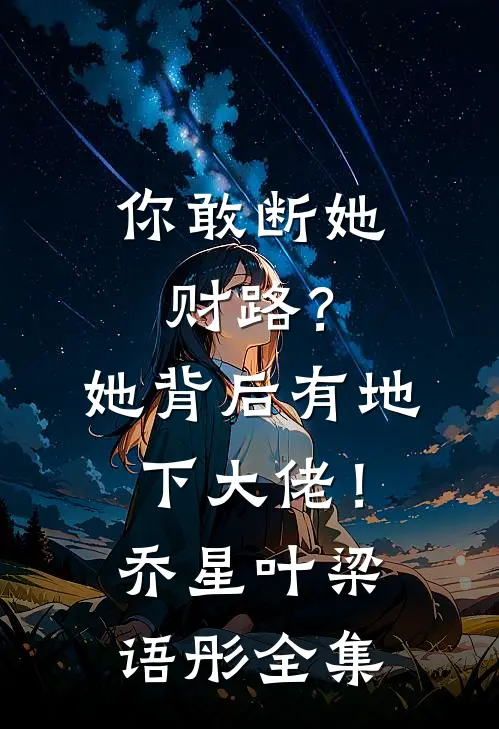 你敢断她财路？她背后有地下大佬！乔星叶梁语彤全集