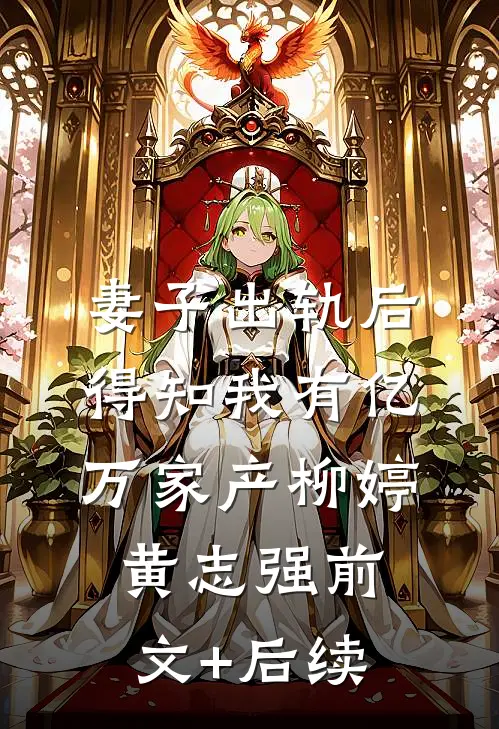 妻子出轨后，得知我有亿万家产柳婷黄志强前文+后续