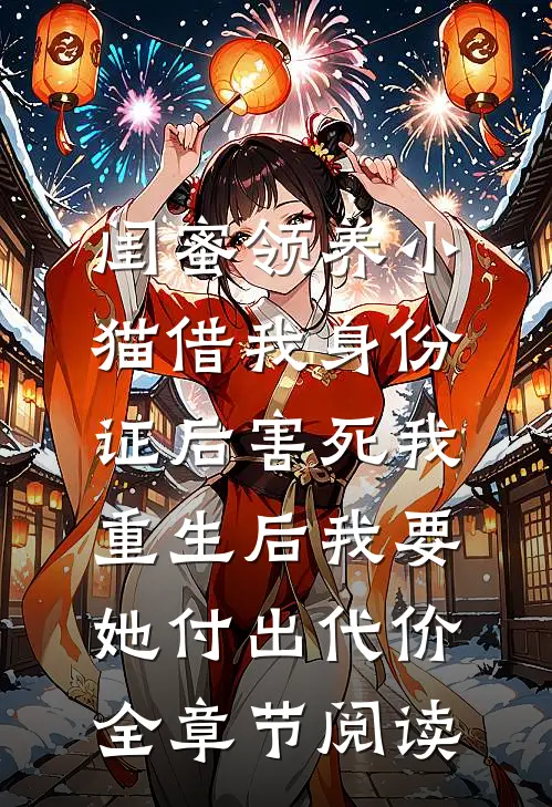 闺蜜领养小猫借我身份证后害死我，重生后我要她付出代价全章节阅读
