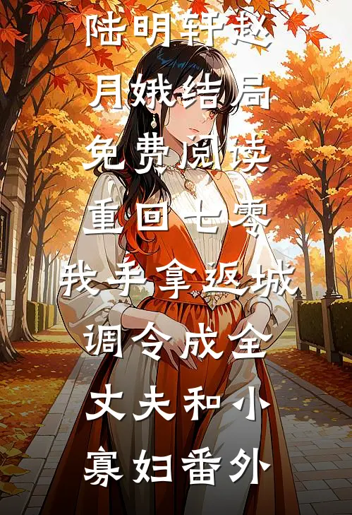 陆明轩赵月娥结局免费阅读重回七零，我手拿返城调令成全丈夫和小寡妇番外