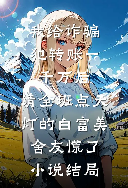 我给诈骗犯转账一千万后，请全班点天灯的白富美舍友慌了小说结局