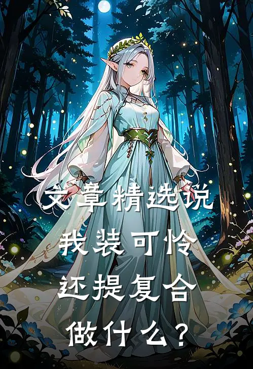 文章精选说我装可怜，还提复合做什么？