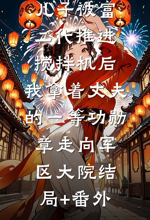 儿子被富二代推进搅拌机后，我拿着丈夫的一等功勋章走向军区大院结局+番外