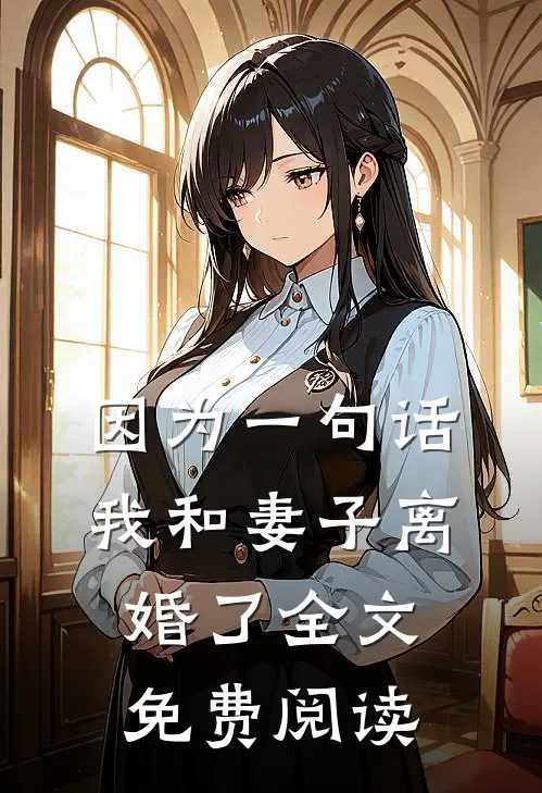 因为一句话，我和妻子离婚了全文免费阅读