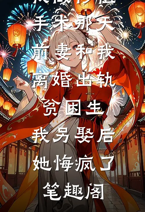 我做移植手术那天，前妻和我离婚出轨贫困生，我另娶后她悔疯了笔趣阁