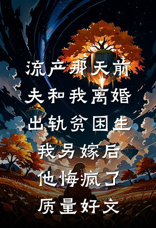 流产那天前夫和我离婚出轨贫困生，我另嫁后他悔疯了质量好文